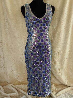 Iridescent Sequin Dress